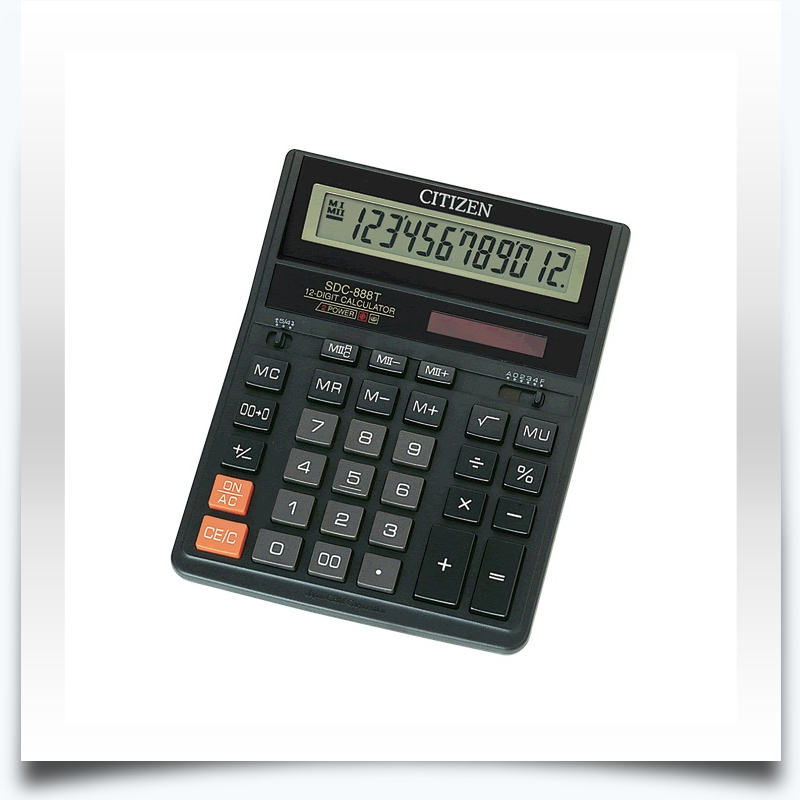 Калькулятор Citizen SDC-888 T II