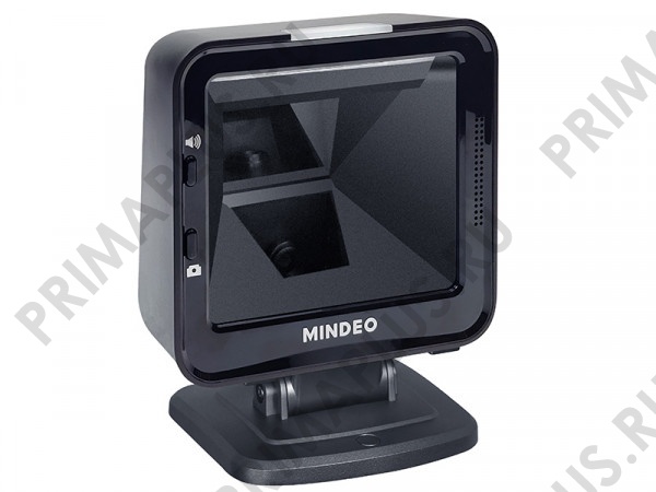 Сканер ШК (2D имидж, черный) Mindeo MP8600 с подставкой