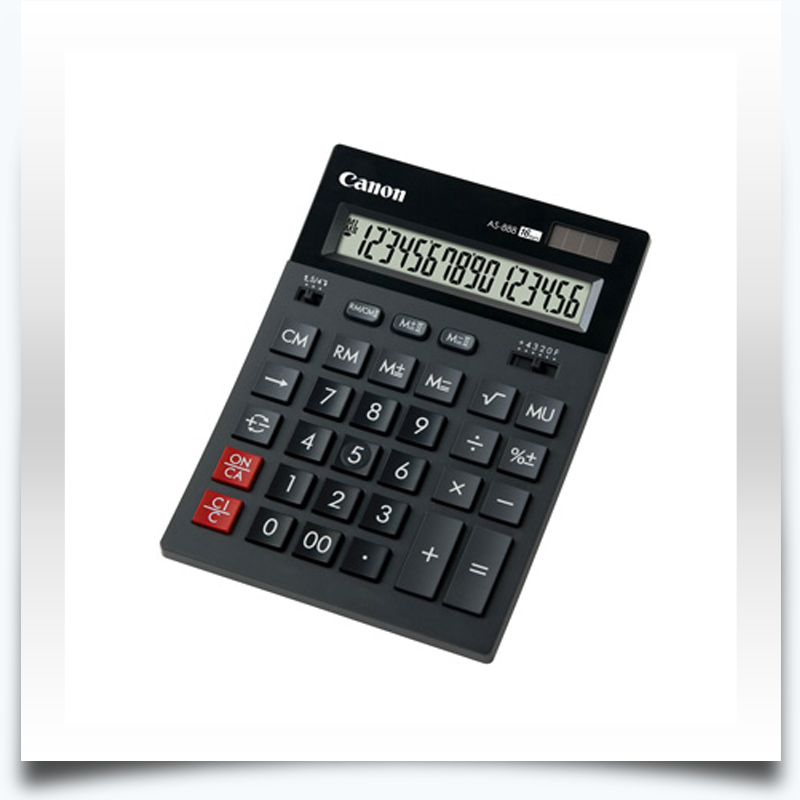 Калькулятор CANON AS-888 BK